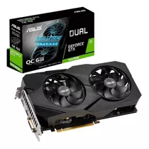 Placa De Video Nvidia Asus  Dual Geforce Gtx 16 Series Gtx 1660 Super Dual-gtx1660s-o6g-evo Oc Edition 6gb