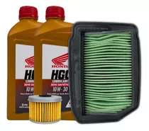 Kit Service Filtros Original Y Aceite Hgo Semi Sint Cb300