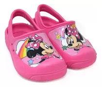 Cholas Para Niño Tipo Crocs Minnie Mouse T: 11/12