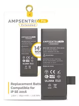 Bateria Ampsentrix Para iPhone SE 2016  1ra Gen A1723 A1662
