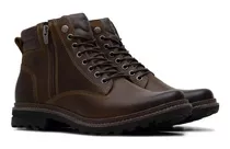 Bota Coturno Masculino Freeway Work Boot Clássica Em Couro