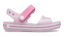 Crocs Sandalia Croband Kids Rosa Ballerina Original