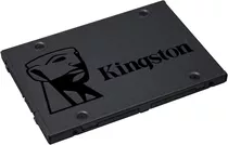 Unidade Ssd Kingston A400 Sata De 6 Gb/s Preta De 480 Gb