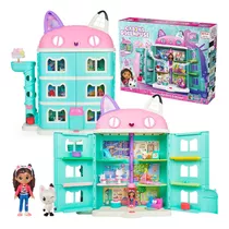 Playset Casa Mágica Da Gabby Com Som E Acessórios + Boneca