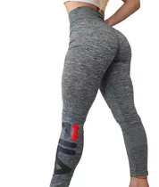 Calza Larga Deportiva Mujer Fila Running Gimnasio Lycra