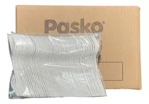 Tenedor De Plástico Desechable Mediano Blanco Pasko 1000 Pzs