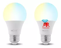 Nexxthome Bombillo Led Inteligente Wifi Blanco Cálido X2 Und