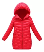 Parka Larga Chaqueta Con Capucha Impermeable Unisex Para Niños