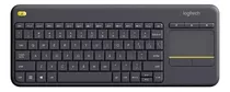 Teclado Sem Fio Logitech K400 Plus Qwerty Português Cor Preto