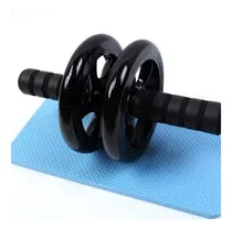 Rueda Abdominal Ejercicio Gym Con Almohadillas + Alfombra 