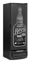 Cervejeira 410 Litros Porta Cega Com Adesivo Grba-400 Pr Wt