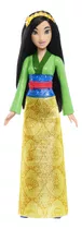 Muñeca Articulada Mulan Con Accesorios De Princesas Disney