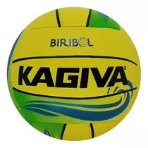 Bola Kagiva De Biribol Amarelo/verde Promoção Incrivel