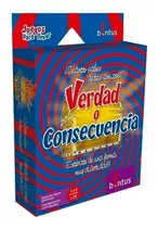 Juegos Para Llevar Bontus Cartas Viaje Juego De Mesa Verdad O Consecuencia