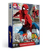 Quebra Cabeça Puzzle Homem Aranha Spiderman 500p Game Office