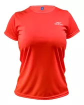 Remera Neron Deportivo Dama Color Liso