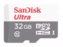 Cartão Memoria Micro Sd Sandisk 32gb Ultra Classe 10