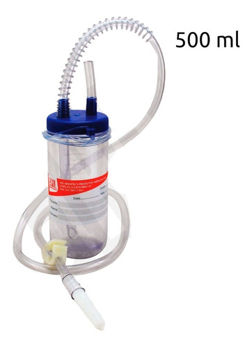 Sistema De Drenagem Torácica Mediastinal 500ml Dreno Tórax Frete grátis