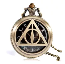 Reliquias De La Muerte Reloj Collar Gira Tiempo Harry Potter