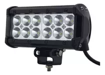 Barra Led 36w Halógeno Neblinero  Faro Doble Fila 4x4 Tuning