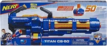 Nerf Elite Titan Cs-50 Lançador De Dardos Hasbro E4026