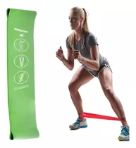 Banda Elastica Circular Hard 0.9 Ejercicio Gimnasia Fitness Verde