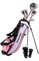 Juego Completo De Palos De Golf Precise, Para Zurdos, Rosa