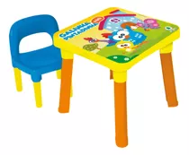 Mesinha Infantil Galinha Pintadinha C/ Cadeira Desmontável