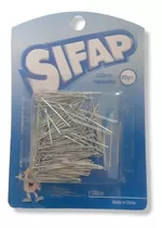 Alfileres Sifap 28 Mm Blister X 25 Gr. Niquelados