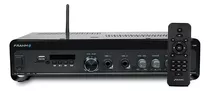 Amplificador Frahm Slim 3200 G5 Optical 200w Rms Bivolt Bt Cor Preto Potência De Saída Rms 200 W