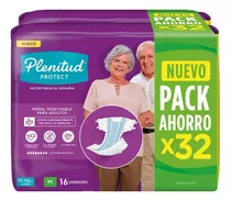 Pañales De Adulto Plenitud Protect M X 32 Un