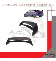 Coleta Spoiler Tapa Baul Honda Civic 2006-2011 Sedan Mugen R