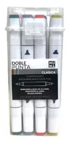 Marcadores Touch Linea Clasica X12 - Nuwa