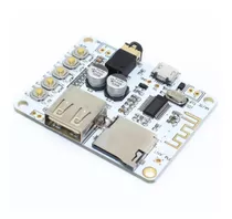 Módulo Receptor Bluetooth (2.1) Usb Y Sd Con Botones 