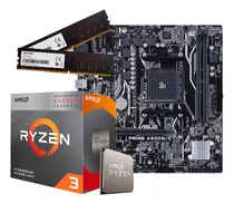 Combo Actualizacion Ryzen 3 3200g + Mother + 32gb Ram Pcreg