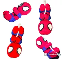 Spiderman Colgante Para Auto Tejido A Crochet Rocha 