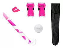 Set Kit De Hockey - Palo Funda Canilleras Bocha Y Protector