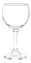 Copa De Cristal Para Vino Vasos Vidrio Restaurant 16cm Alto 