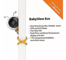 Wisenet Sew3048wn Babyview Eco Video Monitor Para Bebés Con 