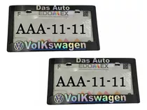 Par Porta Placas Go Further Vw Gol Comfortline 2012