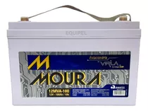 Batería Moura 12v/100ah Gel Ups Alarmas Luces De Emergencias