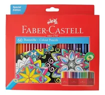 Lápices Faber Castell Premium De Color, 60 Colores Ldc