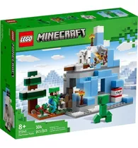 Lego  Set De Construccion Minecraft Montaña De Hielo 21243