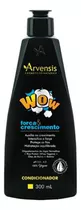 Condicionador Wow Força E Crescimento 300ml - Arvensis