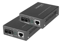 Kit 2 Intelbras Kgm1105 Conversor De Mídia Gigabit Ethernet