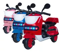 Moto A Batería Música Luces Con Valija -lo Ideal Kids 