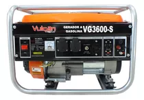 Gerador Portátil À Gasolina Vulcan Vg3600s 2900w Bifásico Avr 4t 208cc 7hp 2.9kva 127v/220v