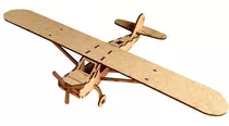 Quebra Cabeça 3d Avião Piper Pa18  Mdf Classic