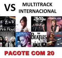 Multitrack Internacional - Pacote C/ 20 Vs Multipista Aberto