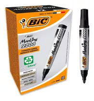 Marcador Permanente Bic X6 Unid 